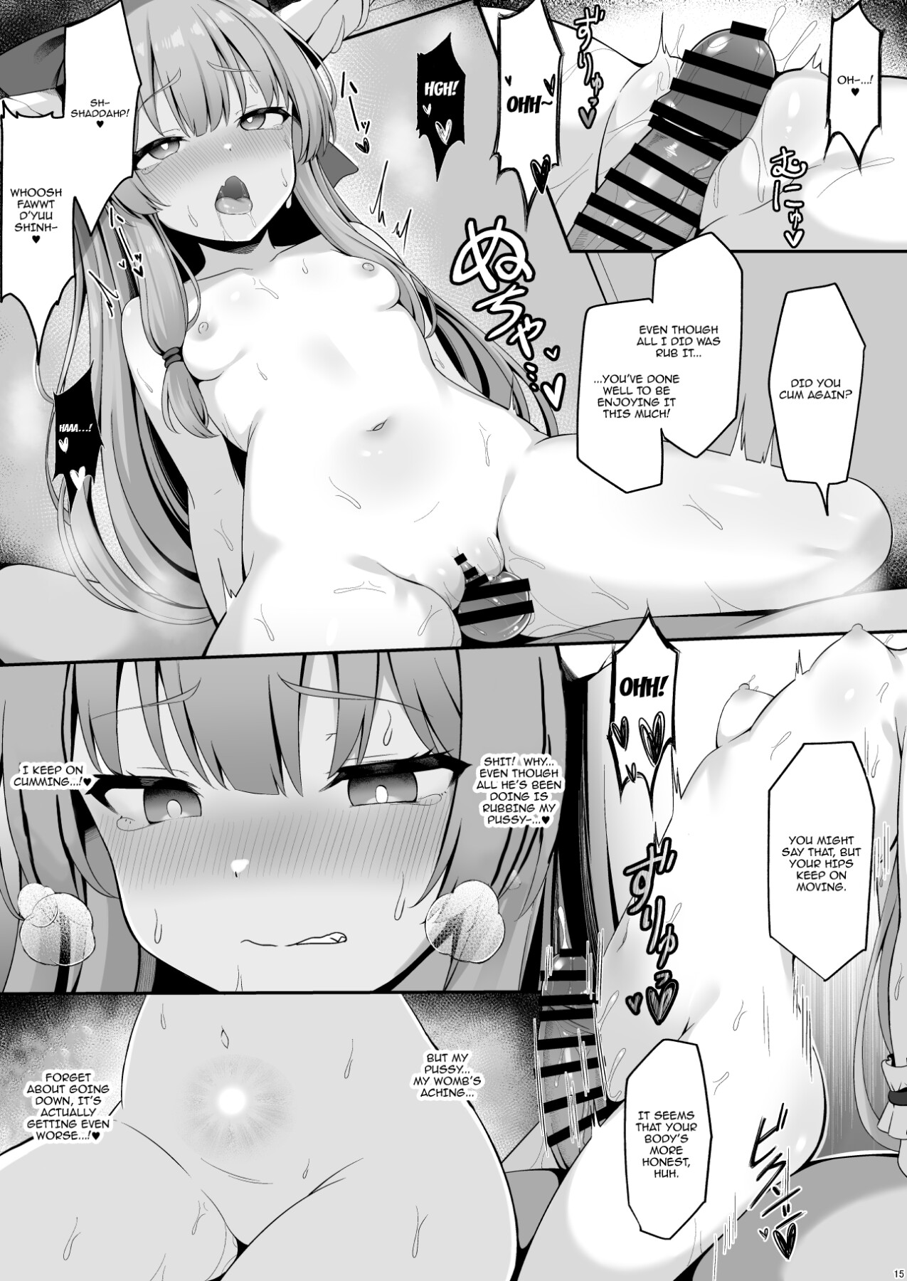 Hentai Manga Comic-There's No Way An Oni Like Suika Would Fall To Pleasure-Read-14